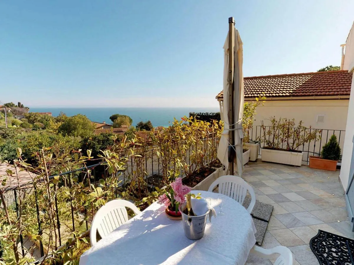 Charmant Studio Renove Avec Terrasse, Climatisation Et Wifi Gratuit - Fr-1-196-166 Mentona Apartament